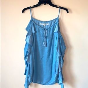 Rachel Roy cold shoulder top